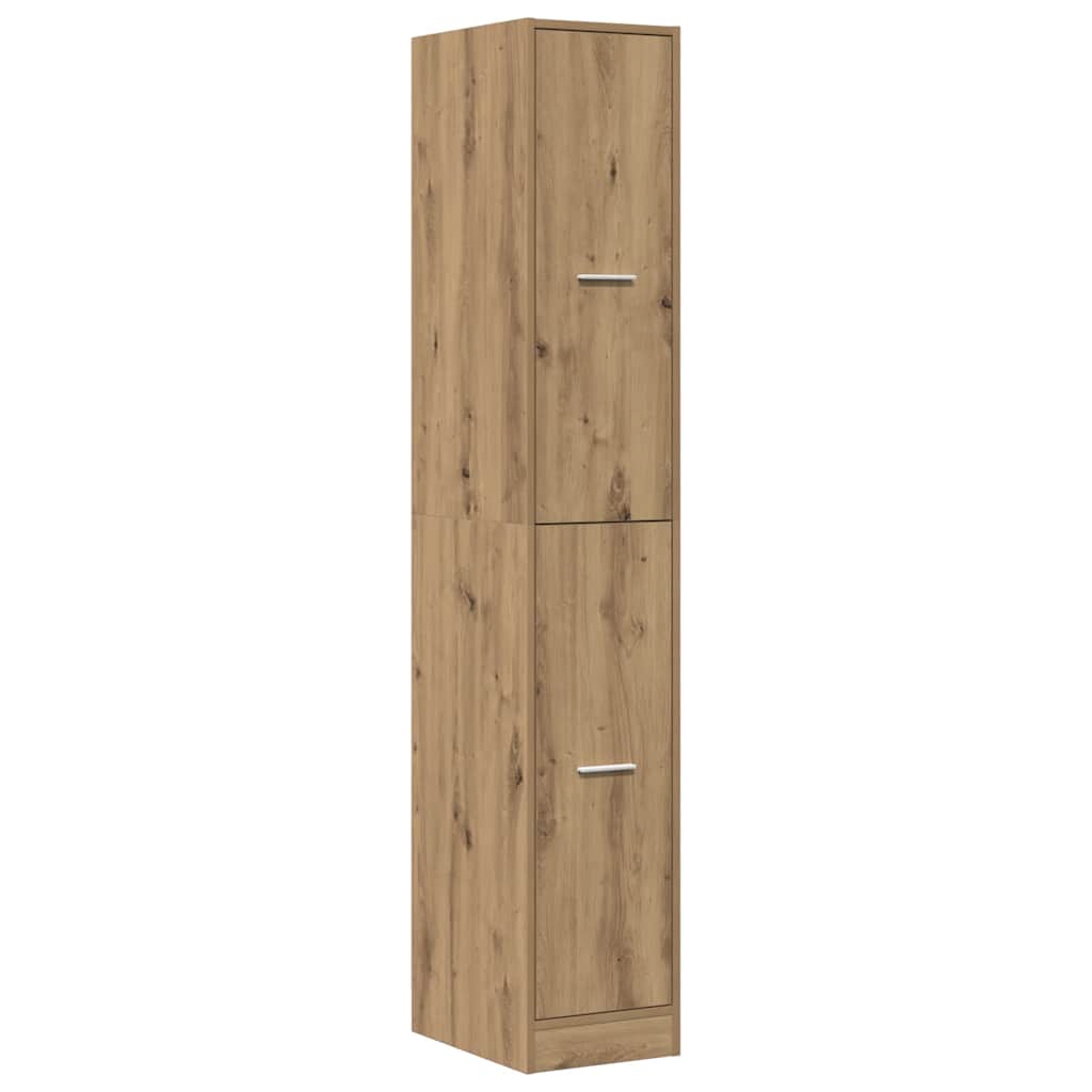 Apothecary Cabinet Artisian Oak 30x41x174.5 cm Engineered Wood